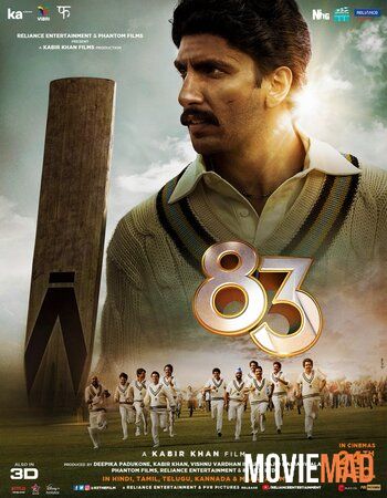 83 (2021) Hindi HDRip Full Movie 1080p 720p 480p