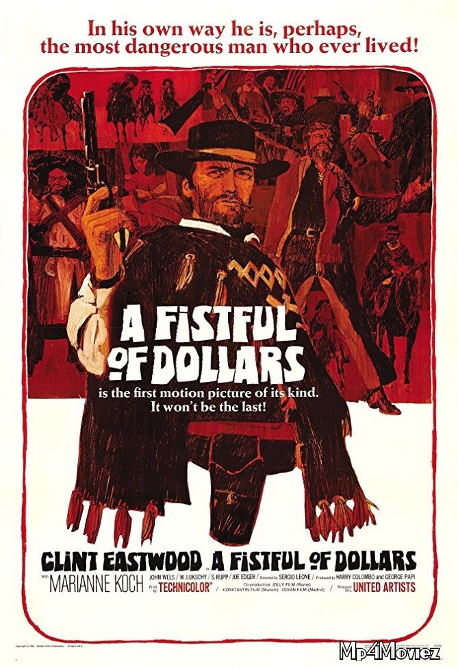 A Fistful of Dollars 1964 Hindi Dubbed BluRay Full Movie 720p 480p