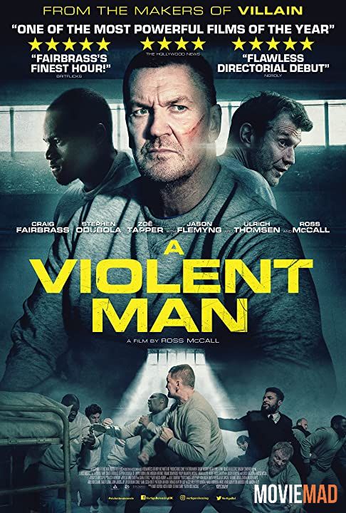 A Violent Man (2020) Bengali (Voice Over) Dubbed WEBRip Full Movie 720p 480p