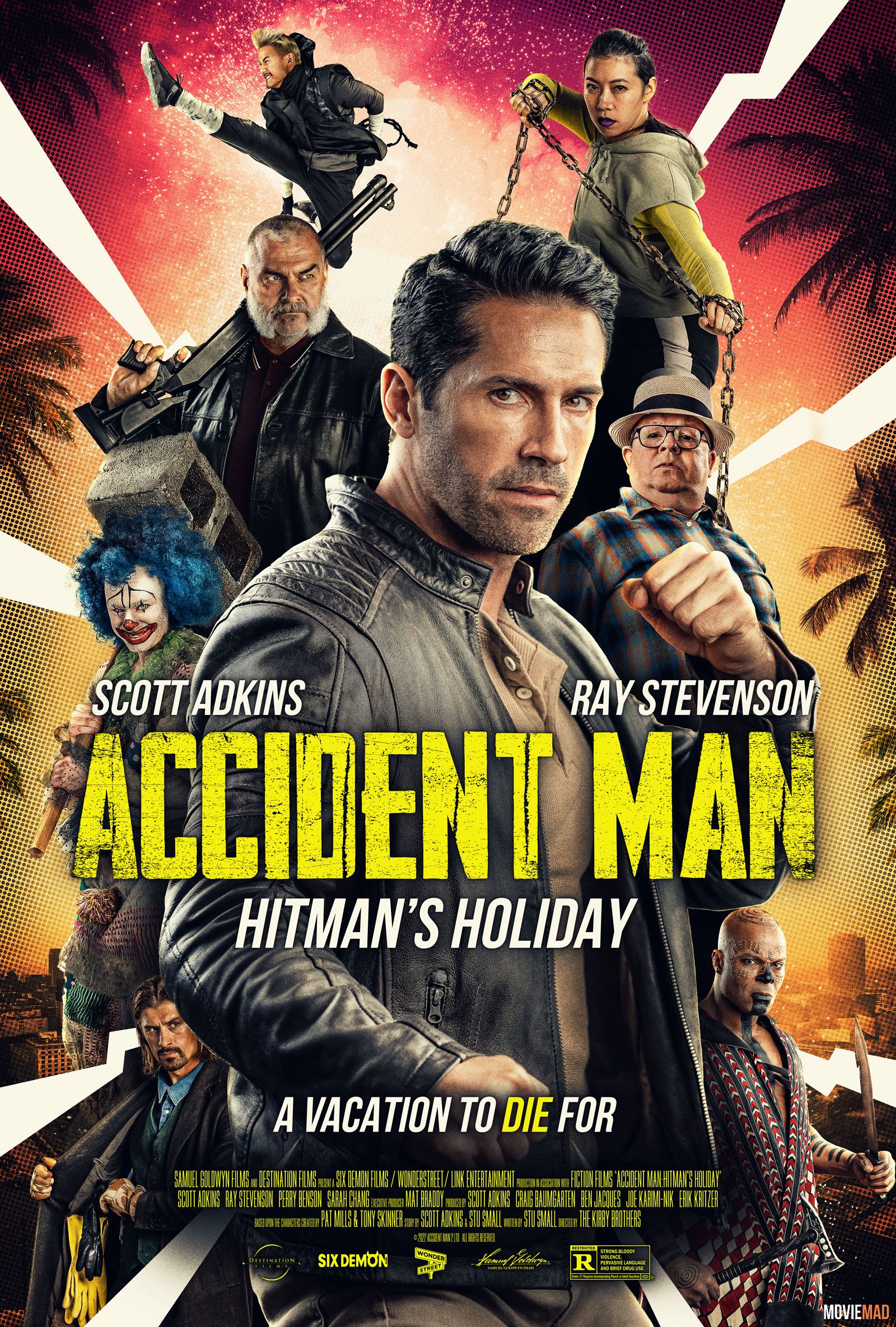 Accident Man Hitmans Holiday 2022 Telugu (Voice Over) Dubbed WEBRip Full Movie 720p 480p