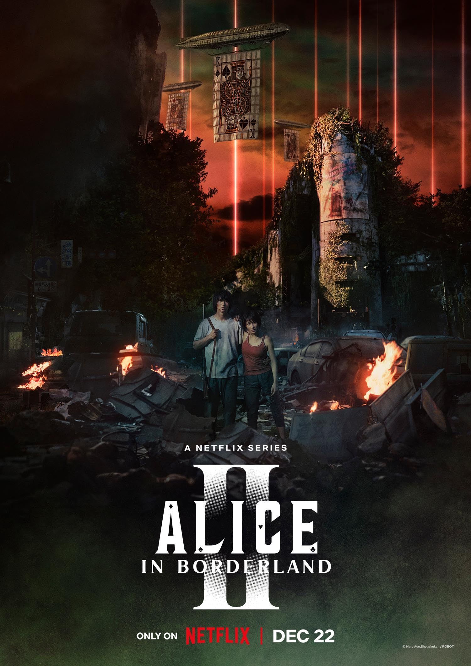 Alice in Borderland (2022) (Season 2 Complete) Hindi Dubbed Series HDRip