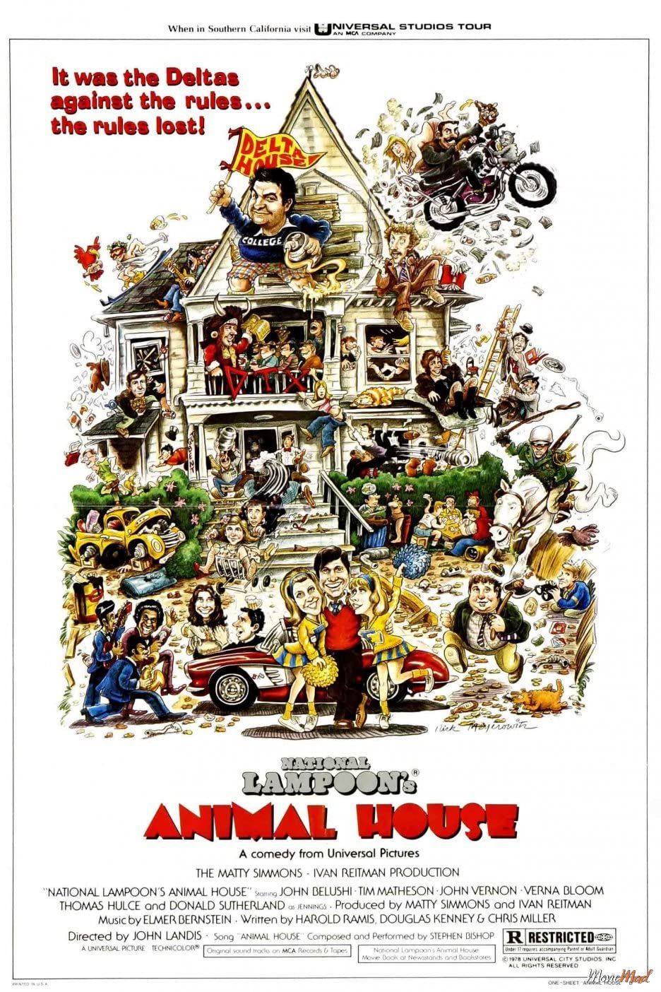 Animal House 1978 Hindi Dubbed 480p 720p Full Movie