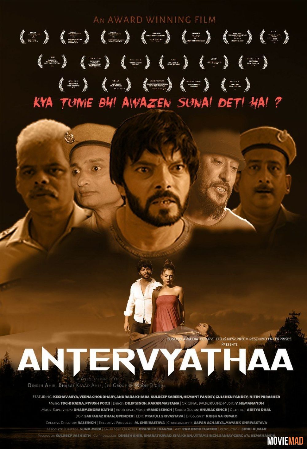 Antervyathaa 2020 Hindi HDRip Full Movie 720p 480p