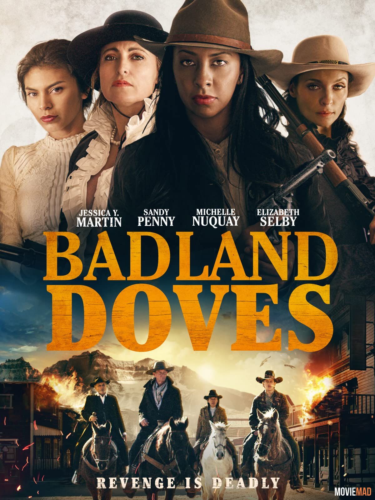 Badland Doves (2021) Hindi (Voice Over) Dubbed WEBRip Full Movie 720p 480p