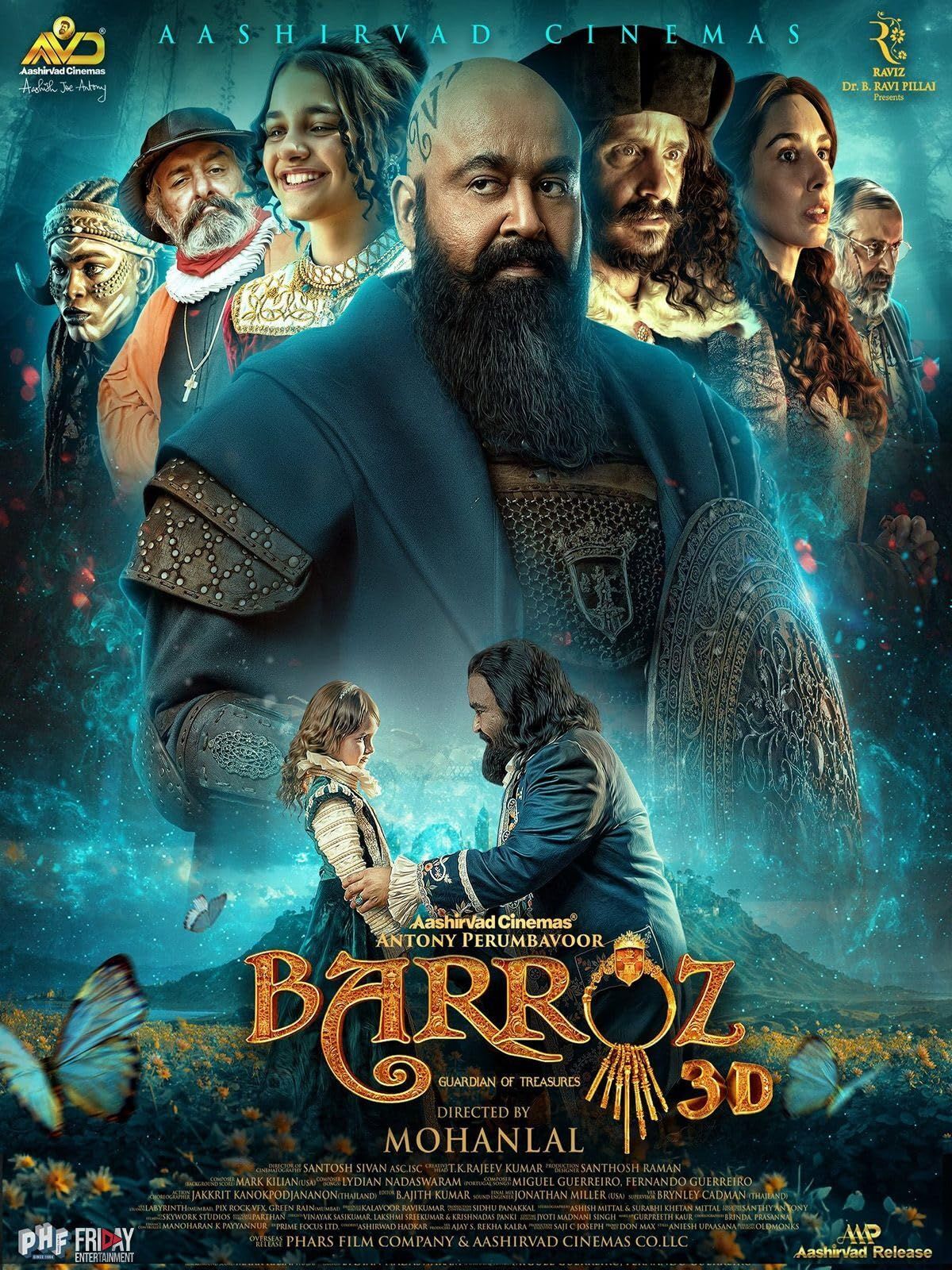 Barroz (2024) Hindi ORG Dubbed Full Movie HDRip