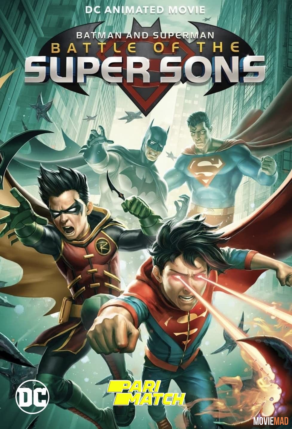 Batman and Superman Battle of the Super Sons (2022) Bengali (Voice Over) Dubbed WEBRip Full Movie 720p 480p