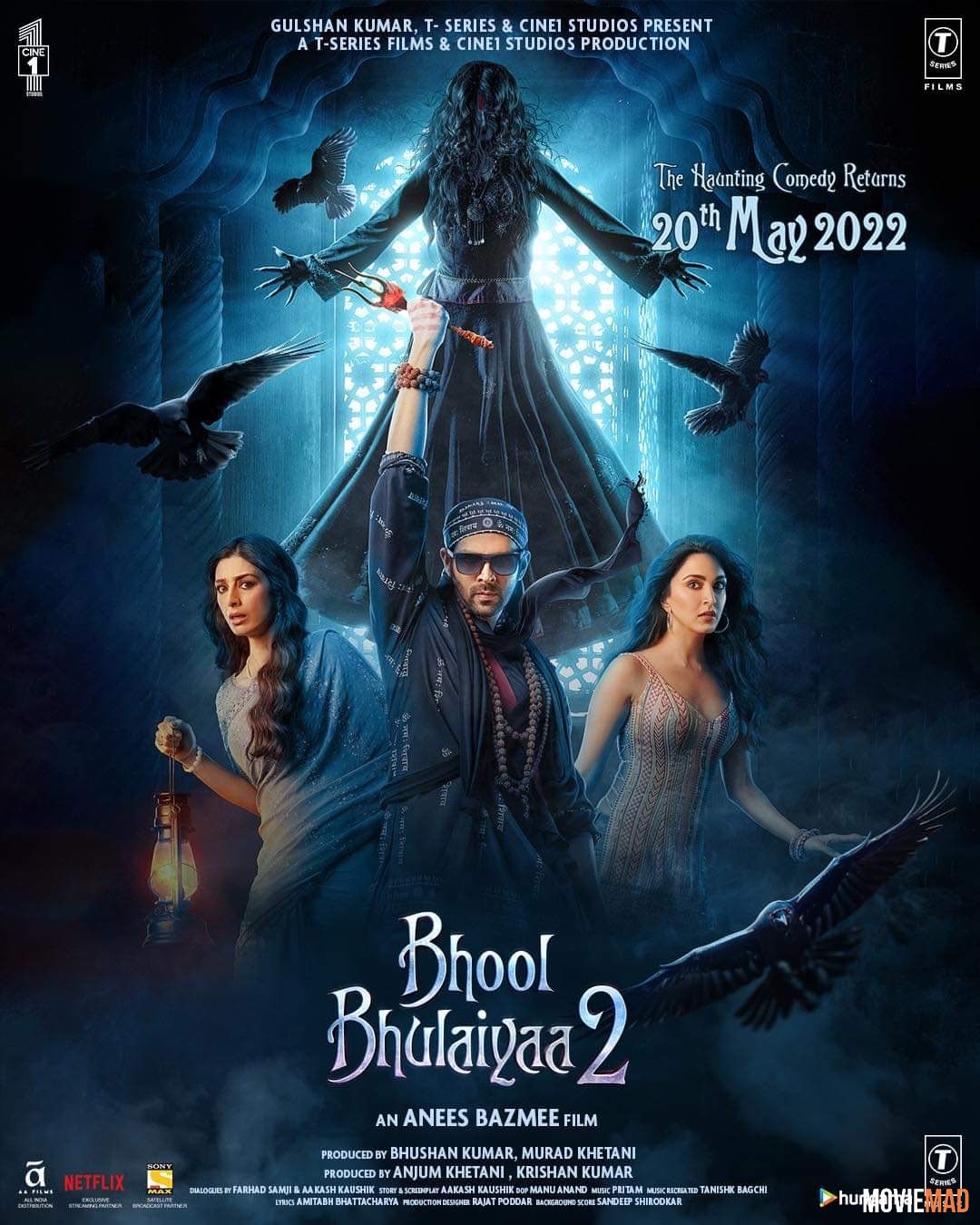 Bhool Bhulaiyaa 2 (2022) Hindi DVDScr Full Movie 1080p 720p 480p