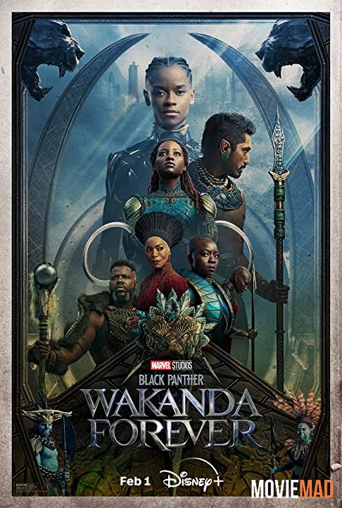 Black Panther Wakanda Forever (2022) Hindi(Cleaned) Dubbed HDRip Full Movie 1080p 720p 480p