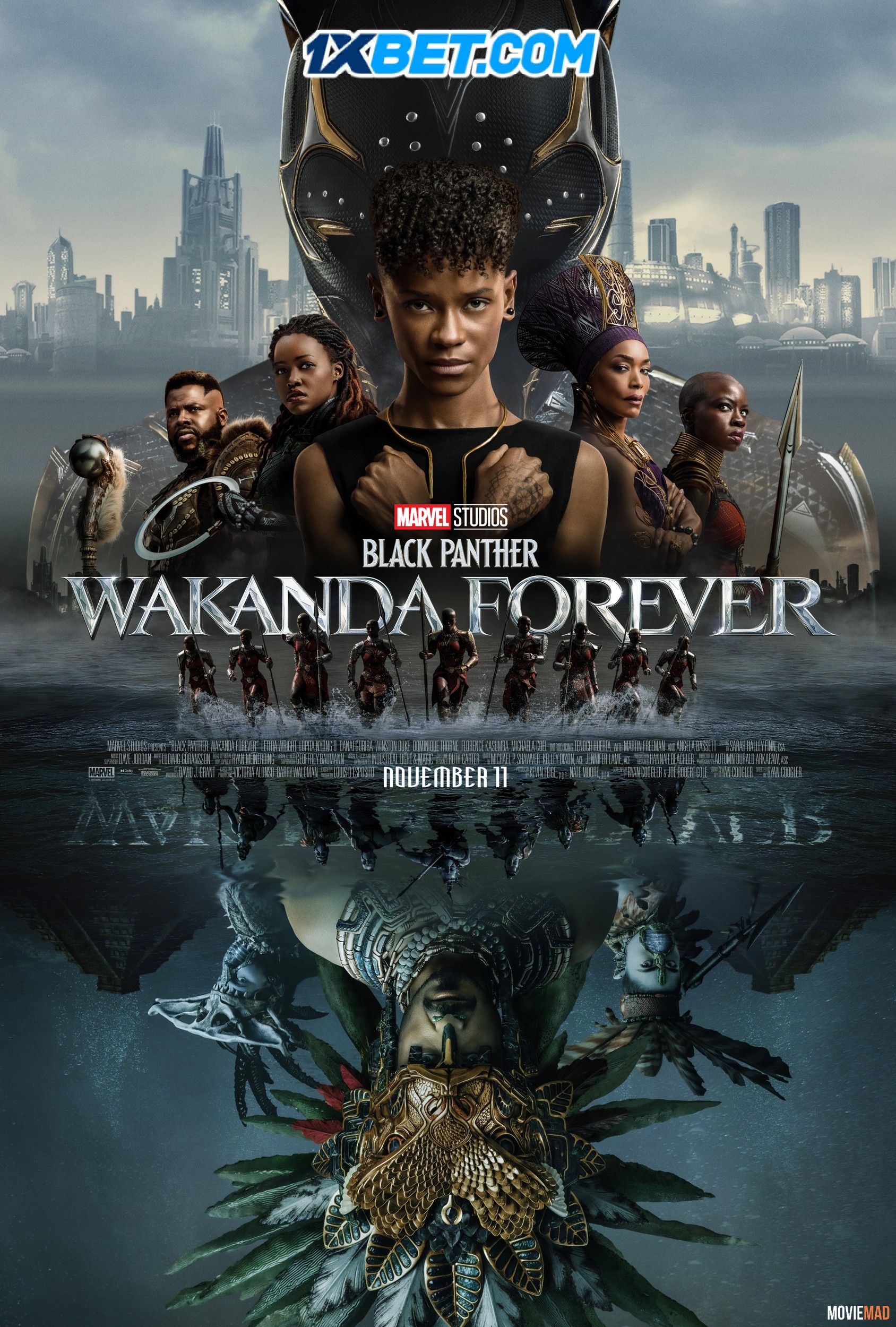 Black Panther Wakanda Forever (2022) Hindi Dubbed CAMRip Full Movie 1080p 720p 480p