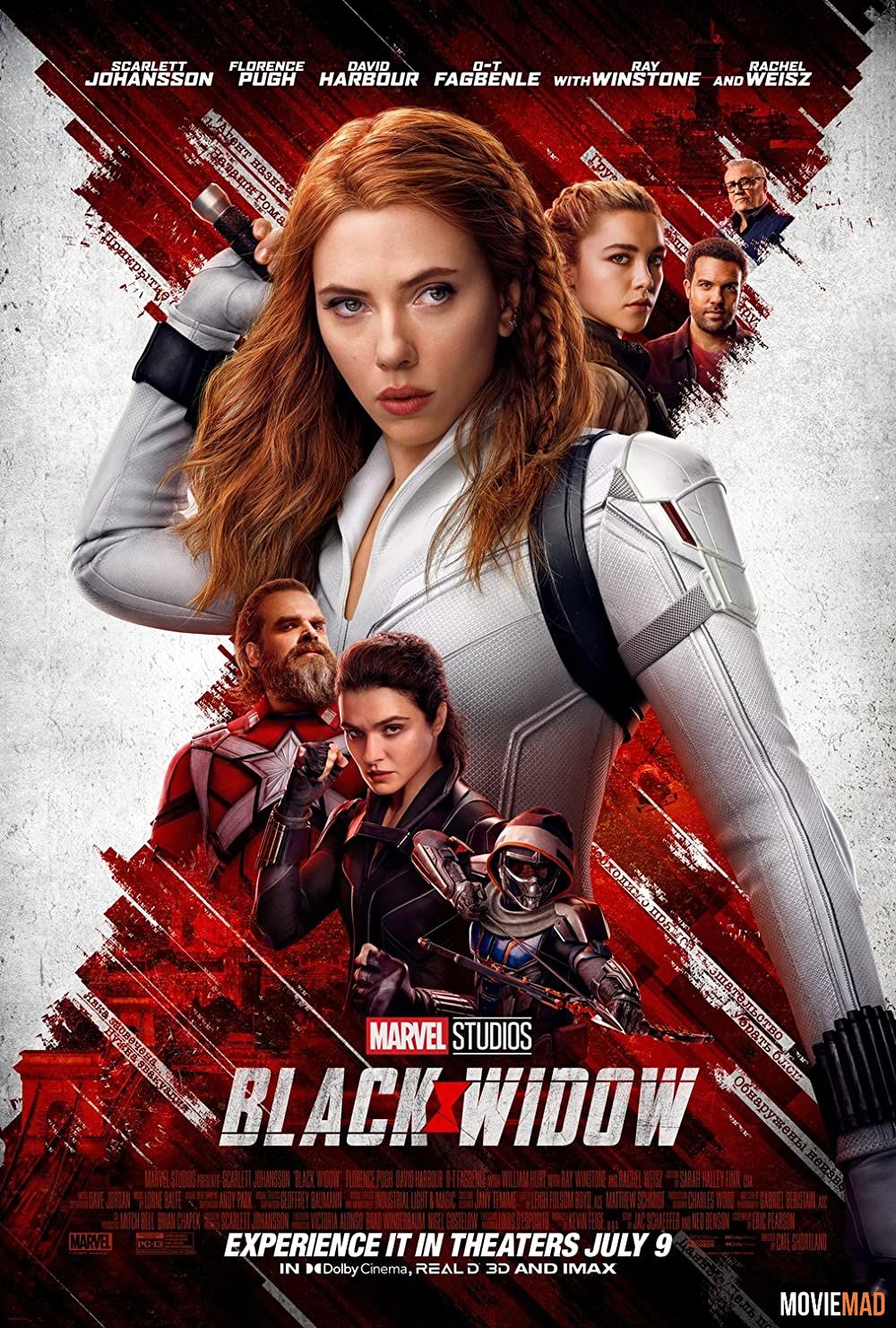 Black Widow 2021 Hindi Dubbed ORG HDRip Full Movie 720p 480p