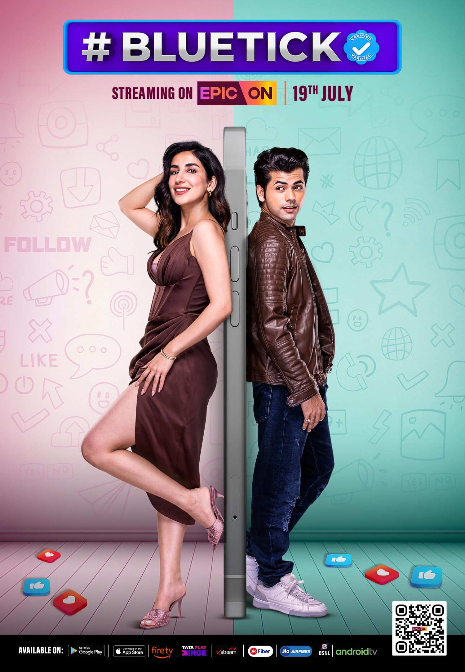 BLUETICK verified (Season 1) (2024) Hindi Complete Epic On Web Series HDRip