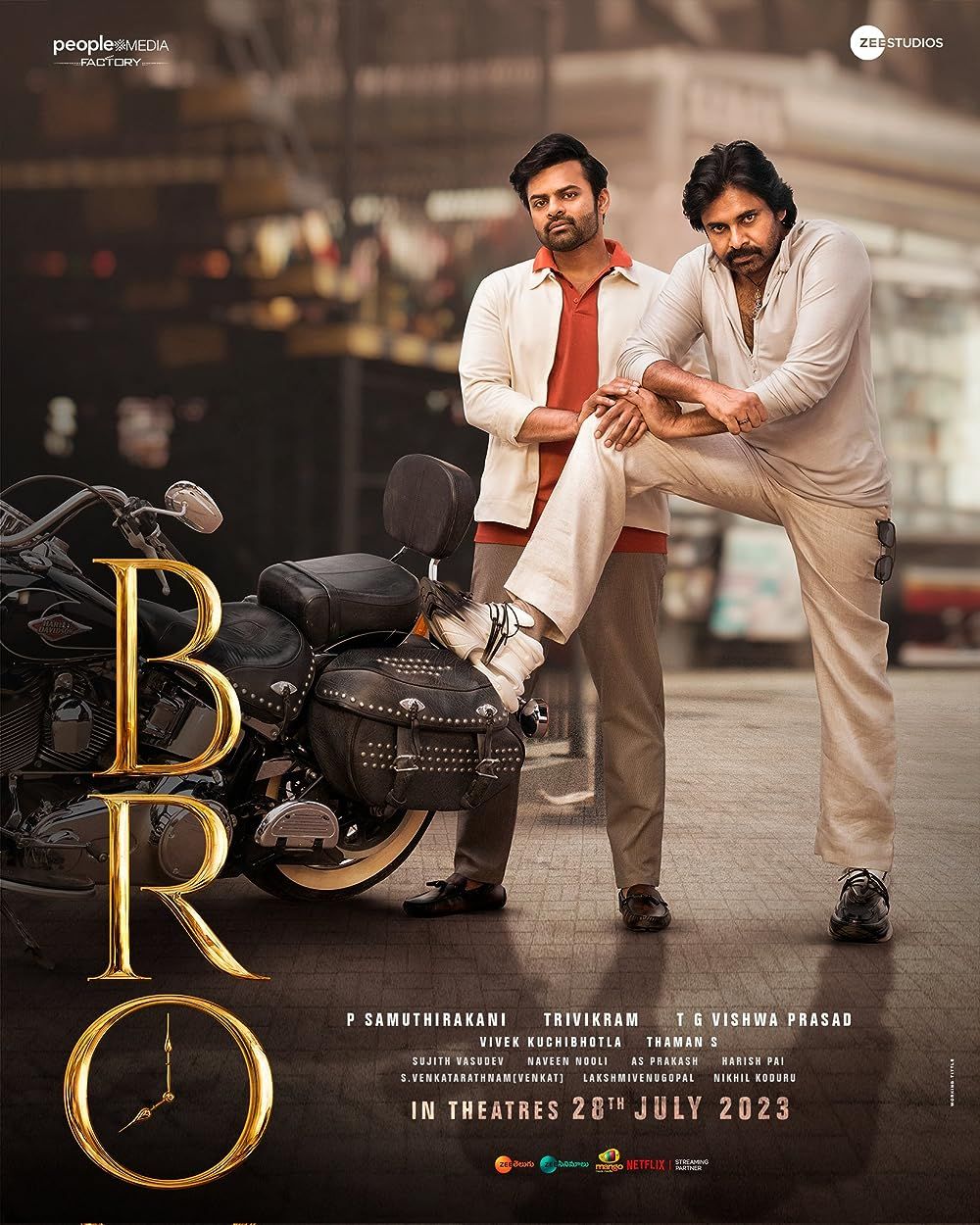 Bro (2023) Hindi Dubbed ORG HDRip Full Movie 720p 480p