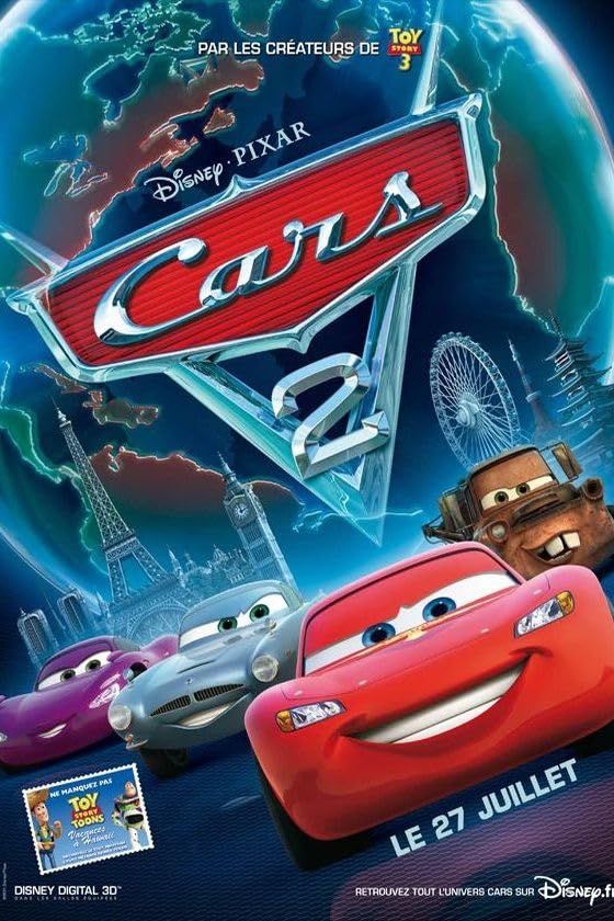 Cars 2 (2011) Hindi Dubbed ORG Full Movie BluRay