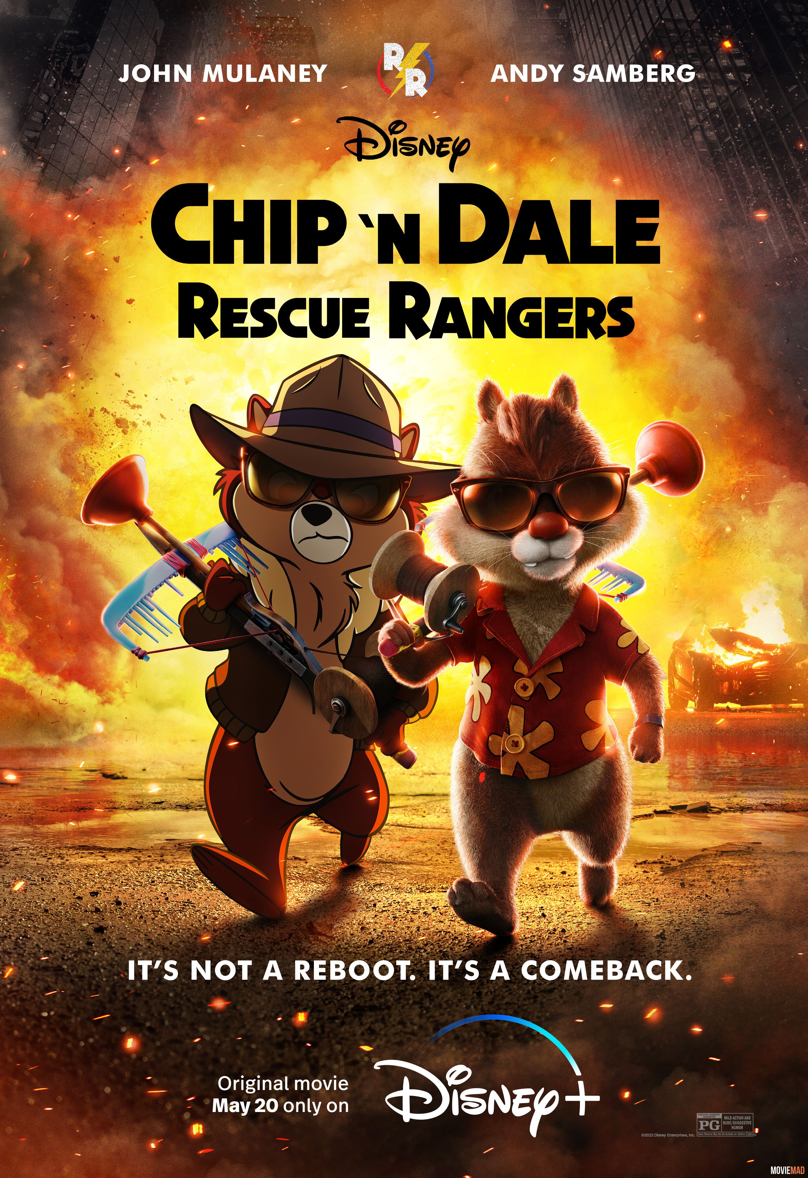 Chip n Dale Rescue Rangers 2022 Bengali (Voice Over) Dubbed WEBRip Full Movie 720p 480p