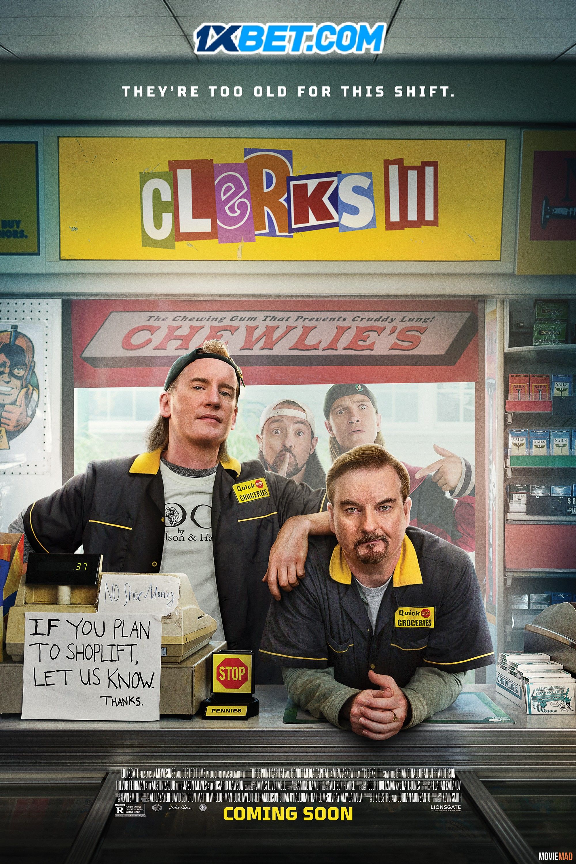 Clerks III (2022) Bengali (Voice Over) Dubbed CAMRip Full Movie 720p 480p