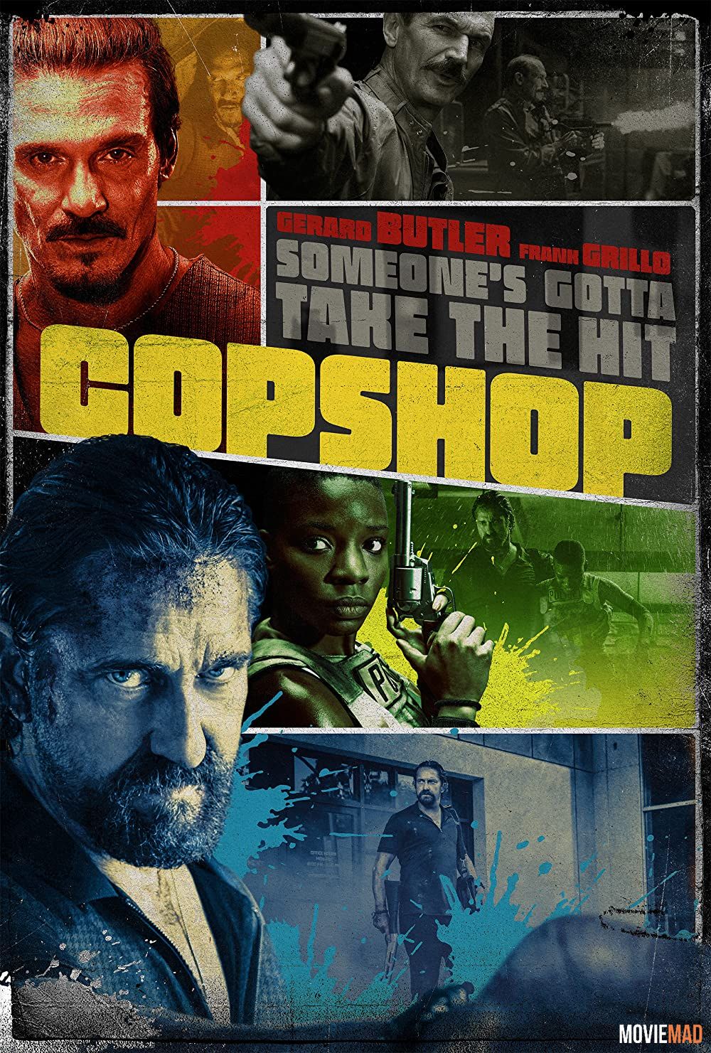 Copshop 2021 Hindi (Fan Dub) Dubbed HDRip Full Movie 720p 480p