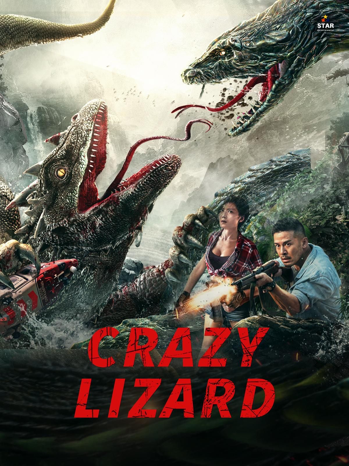 Crazy Lizard (2024) Hindi Dubbed HDRip