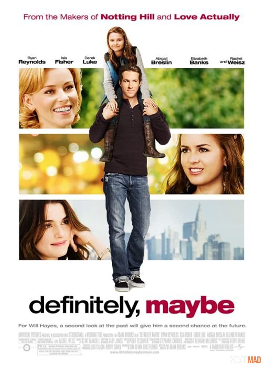 Definitely Maybe 2008 Hindi Dubbed ORG BluRay Full Movie 1080p 720p 480p