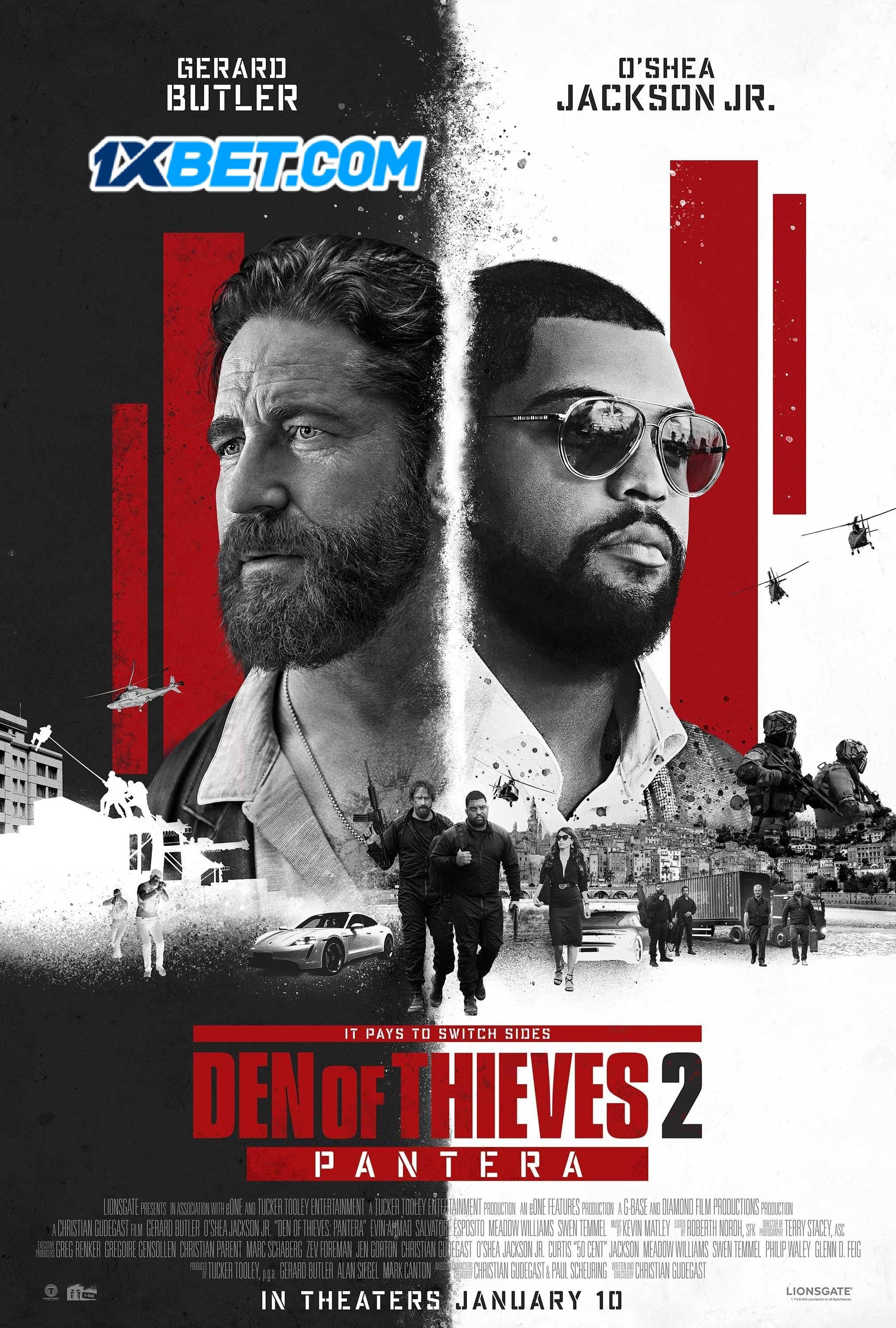 Den of Thieves 2 Pantera (2024) Hindi HQ Dubbed Full Movie WEBRip