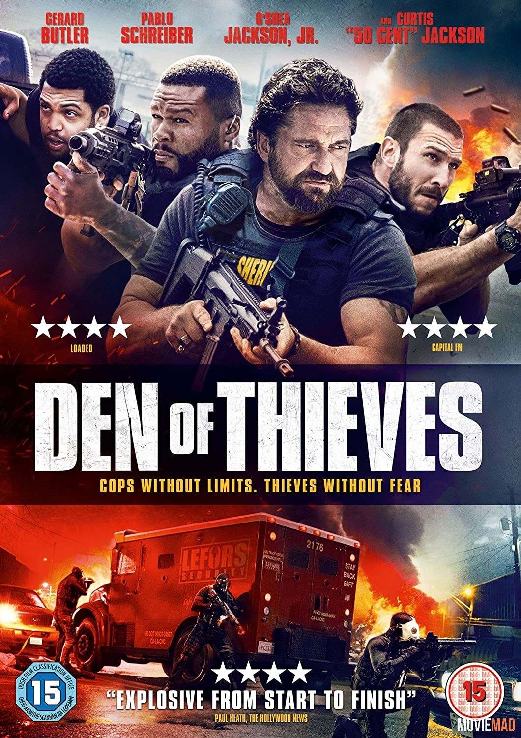 Den of Thieves 2018 BluRay Dual Audio Hindi ORG 720p 480p