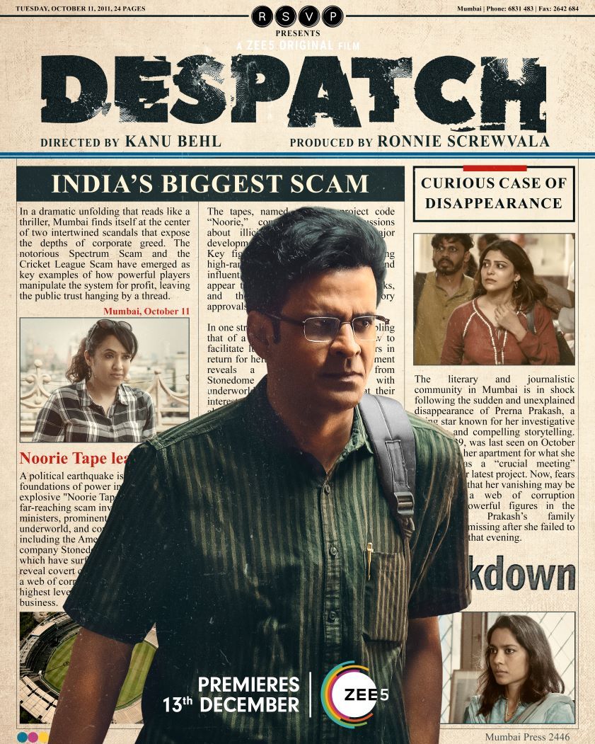 Despatch (2024) Hindi HDRip