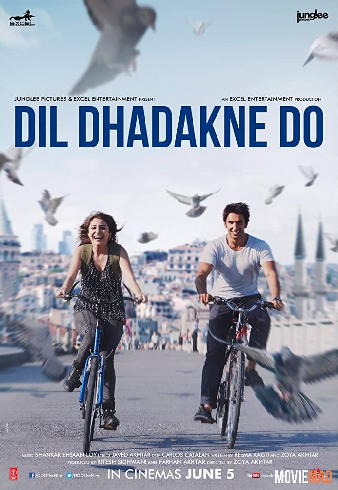 Dil Dhadakne Do 2015 Hindi WEB DL Full Movie 720p 480p