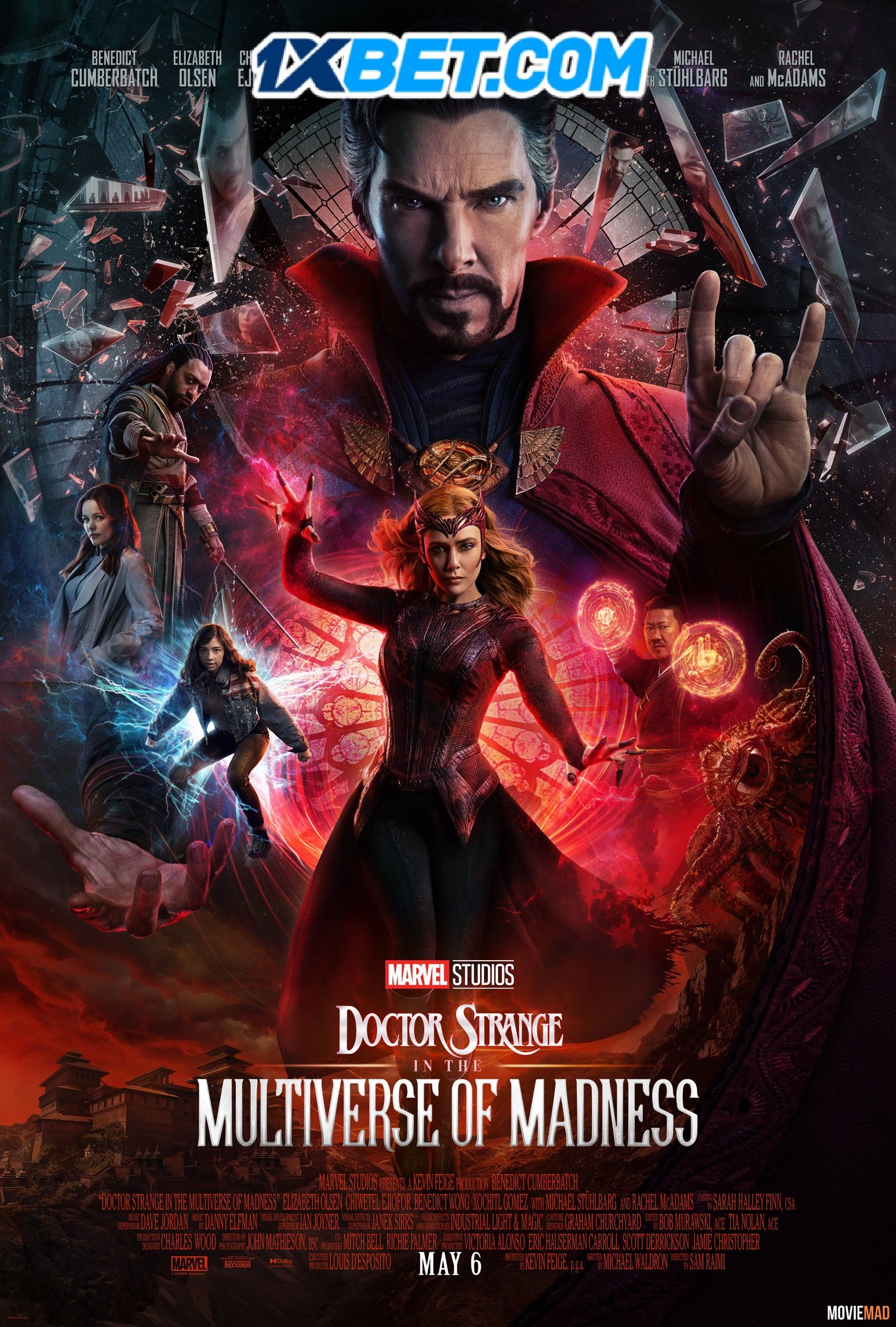 Doctor Strange in the Multiverse of Madness (2022) Hindi Dubbed(CAM AUDIO) HDRip Full Movie 1080p 720p 480p