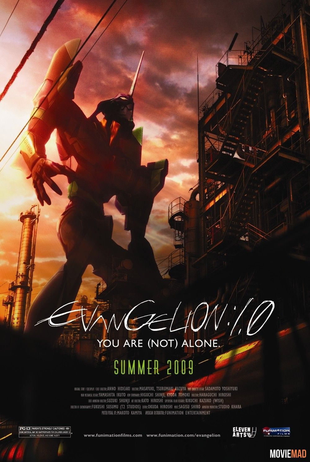 Evangelion 1.0 You Are (Not) Alone (2007) Hindi Dubbed WEB DL AMZN Full Movie 720p 480p