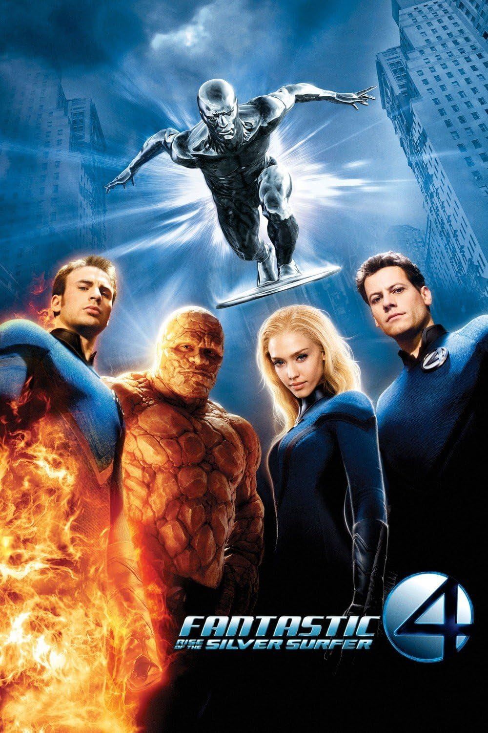 Fantastic Four Rise of the Silver Surfer (2007) Hindi ORG Dubbed Full Movie BluRay