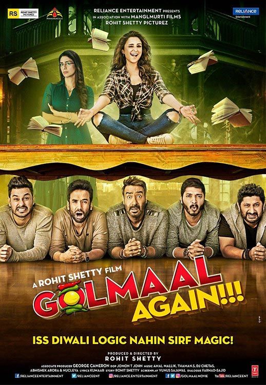 Golmaal Again (2017) Hindi HDRip