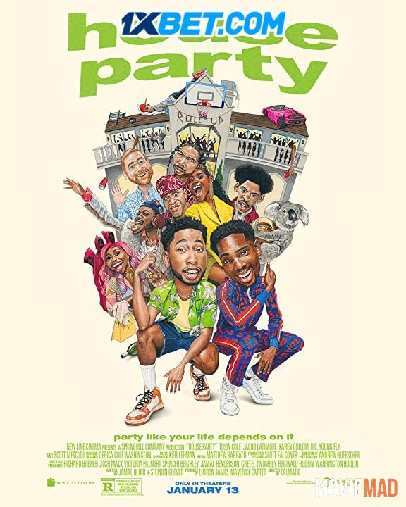 House Party 2023 Telugu (Voice Over) Dubbed WEBRip Full Movie 720p 480p