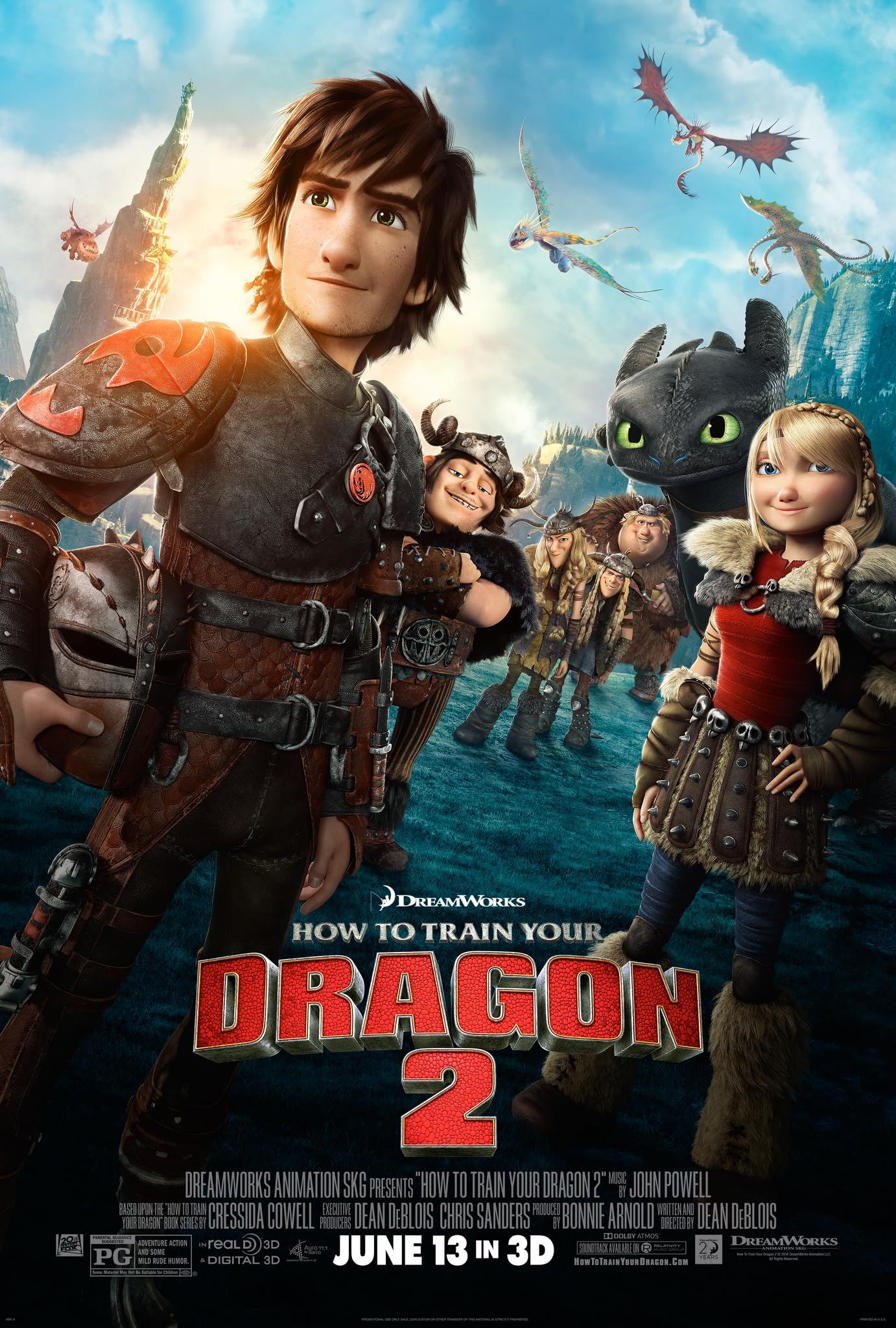 How to Train Your Dragon 2 (2014) Hindi Dubbed ORG Full Movie BluRay