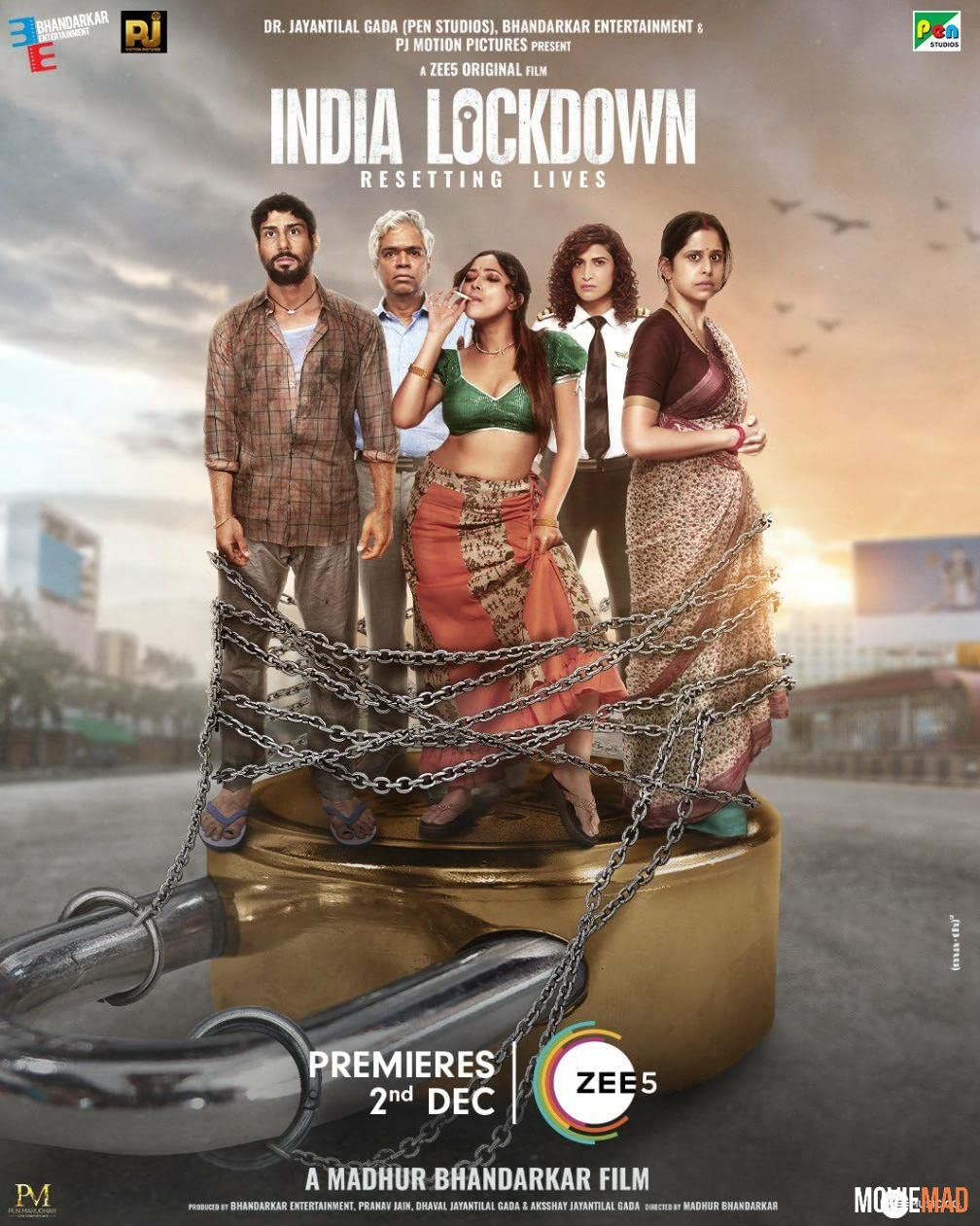 India Lockdown (2022) Hindi ZEE5 HDRip Full Movie 1080p 720p 480p