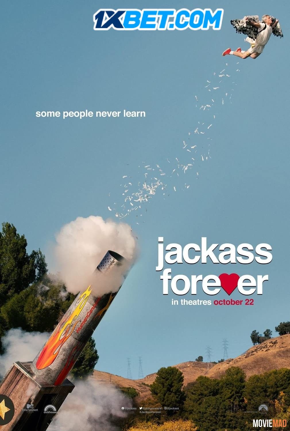 Jackass Forever (2022) Hindi (Voice Over) Dubbed WEBRip Full Movie 720p 480p