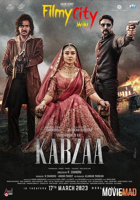 Kabzaa (2023) Hindi Dubbed ORG HDRip Full Movie 1080p 720p 480p