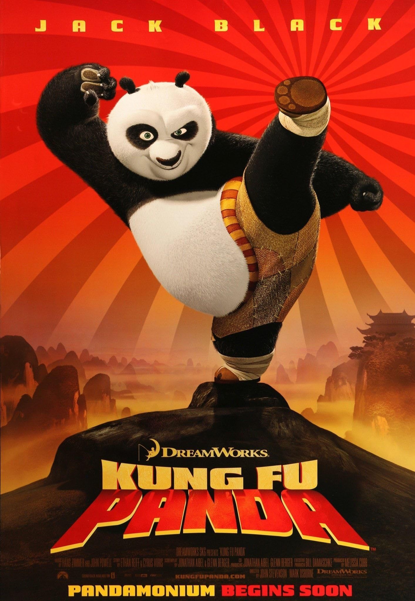 Kung Fu Panda (2008) Hindi Dubbed ORG BluRay Full Movie 720p 480p