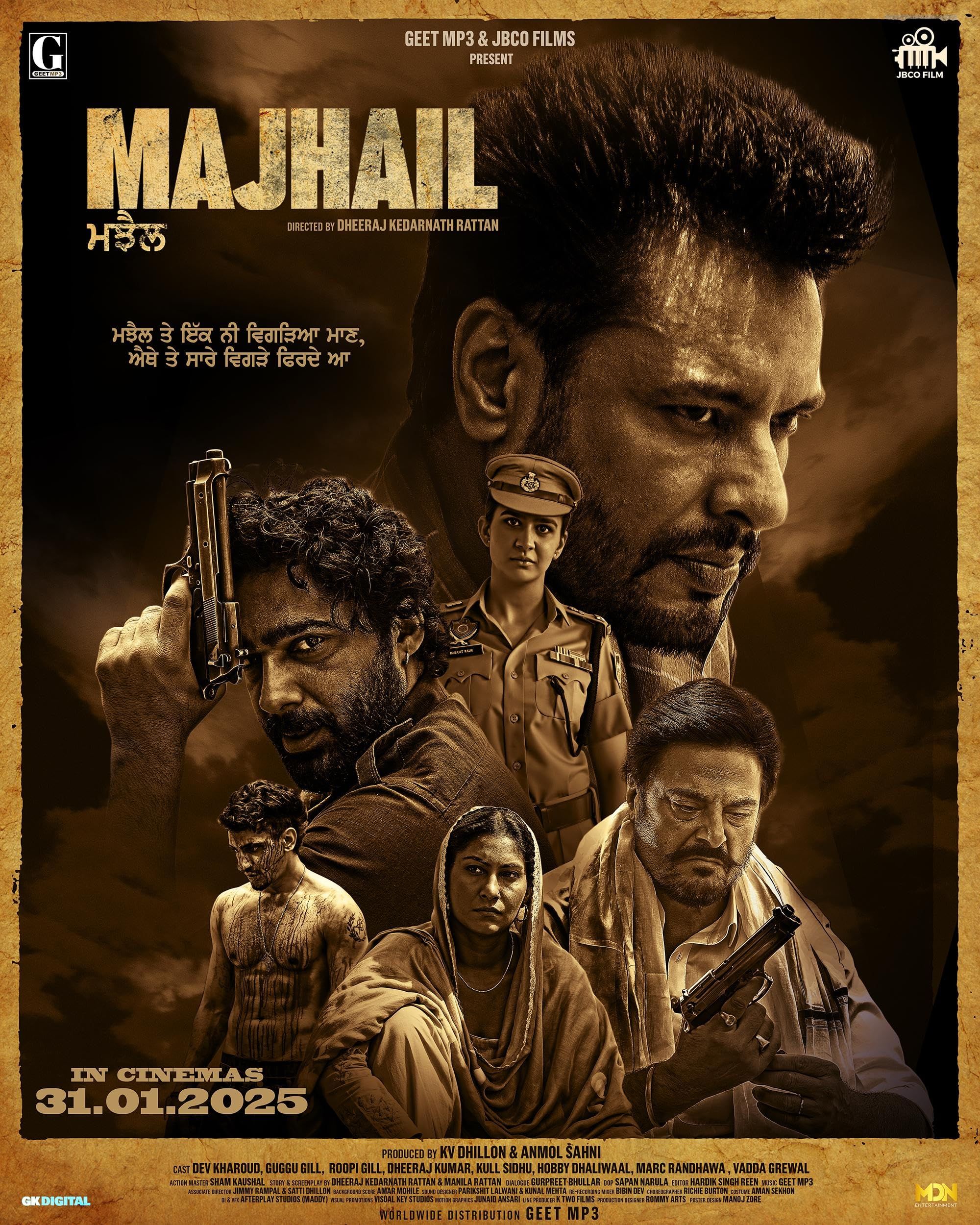 Majhail (2025) Punjabi Full Movie pDVDRip