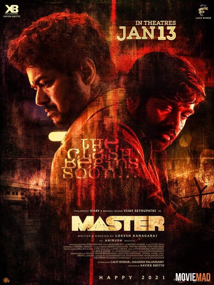 Master 2021 UNCUT Hindi Dubbed ORG HDRip Full Movie 720p 480p