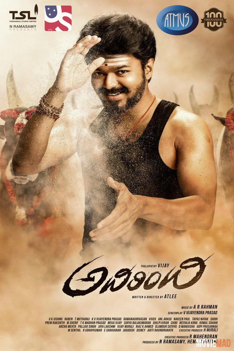 Mersal 2017 HDRip Hindi Dubbed HQ ESub 720p 480p