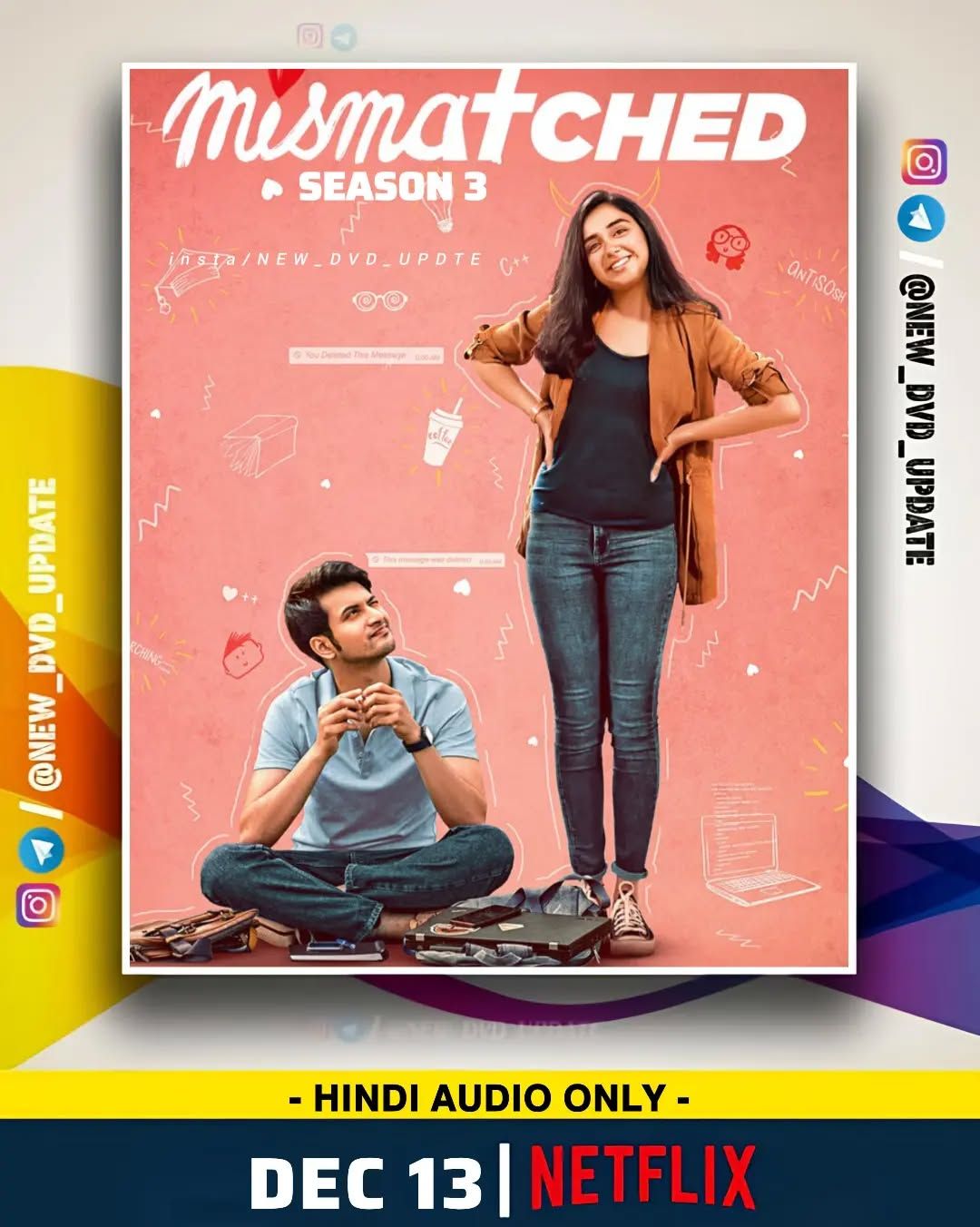 Mismatched (2024) (Season 4 Complete) Hindi Netflix Web Series HDRip