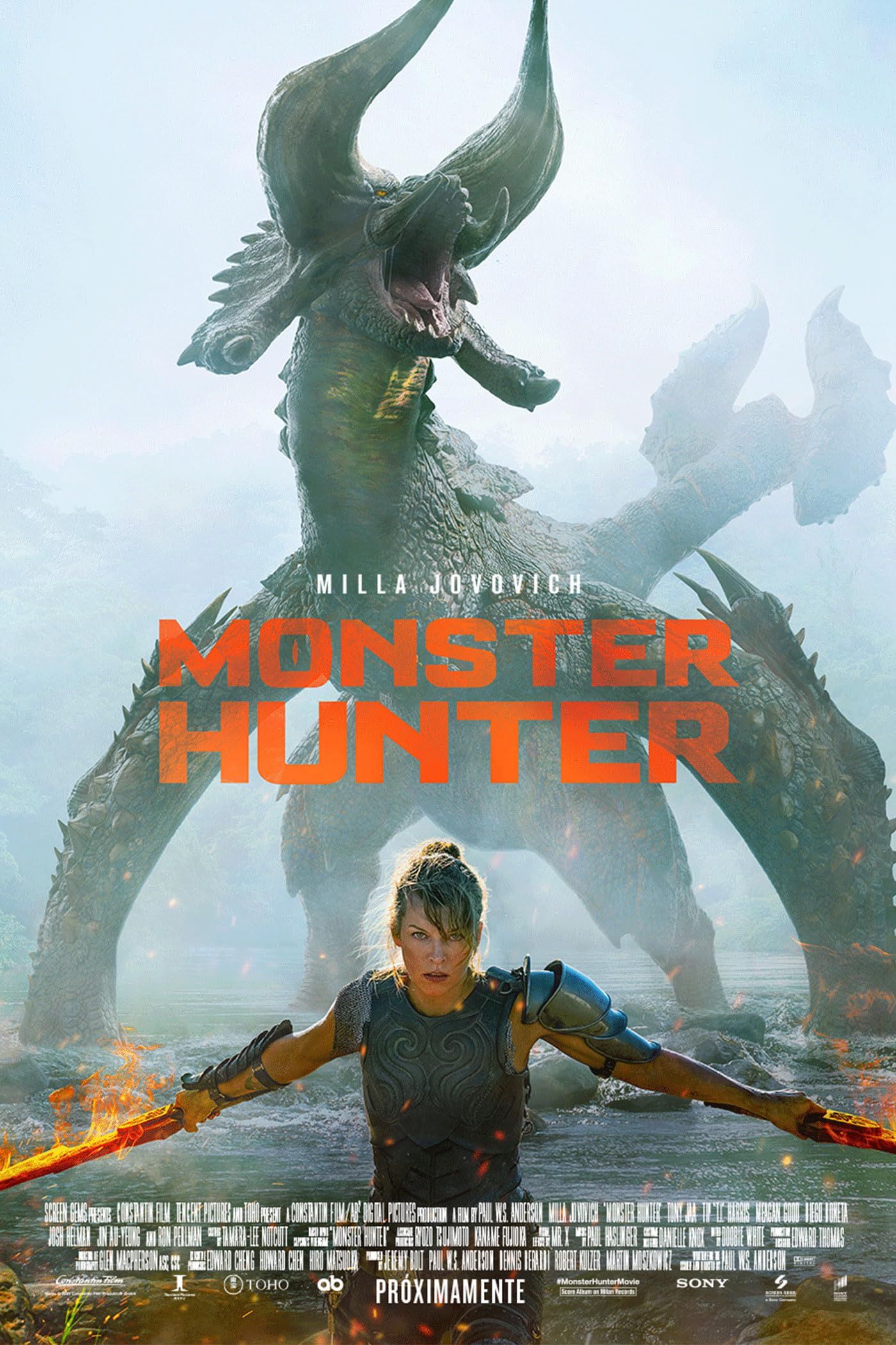 Monster Hunter (2020) Hindi ORG Dubbed Full Movie BluRay