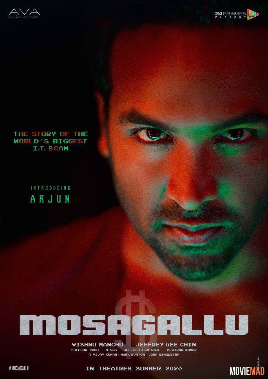 Mosagallu 2021 HDRip Hindi Dubbed 720p 480p