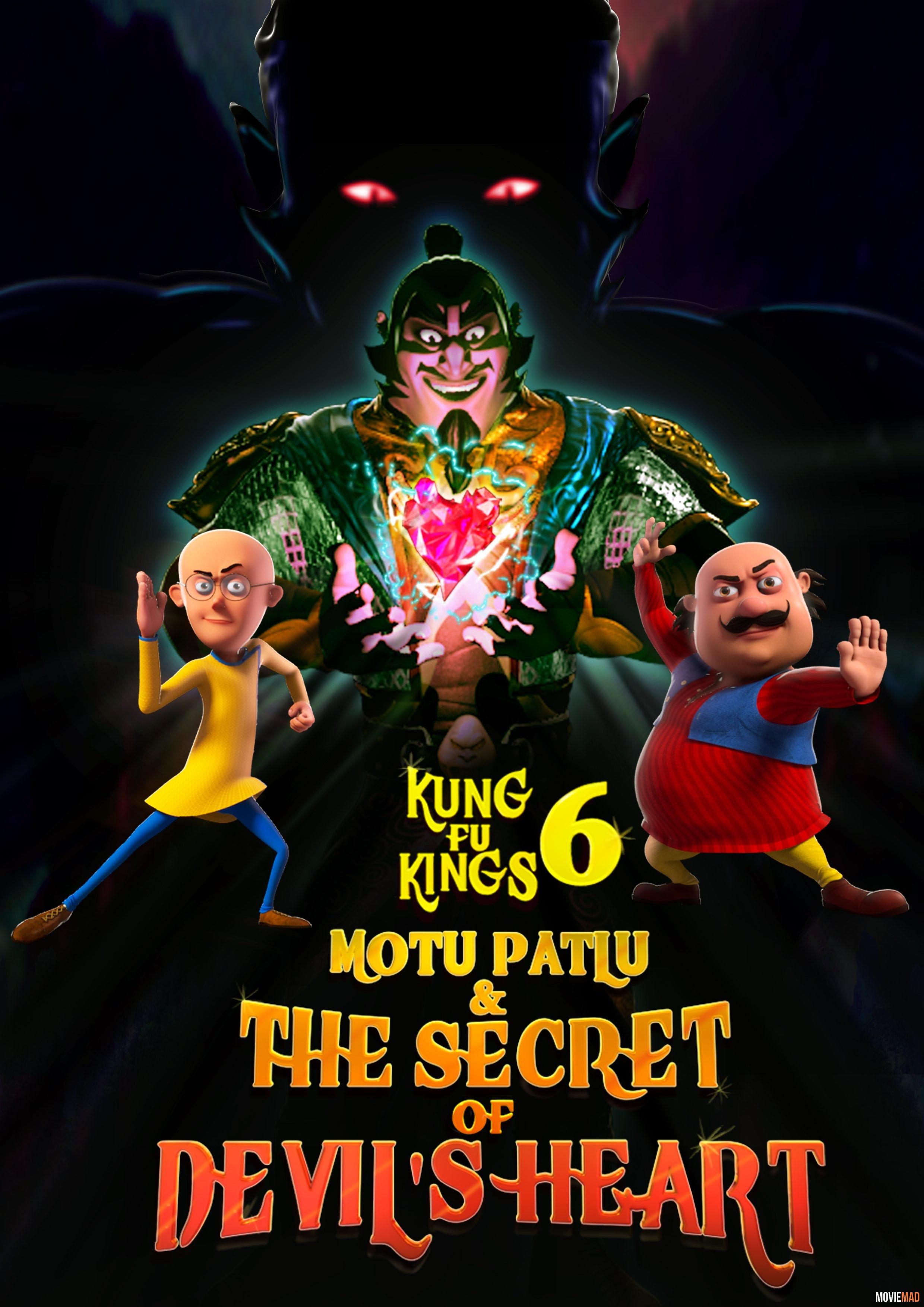 Motu Patlu and the Secret of Devils Heart (2022) Hindi Dubbed HDRip Full Movie 720p 480p