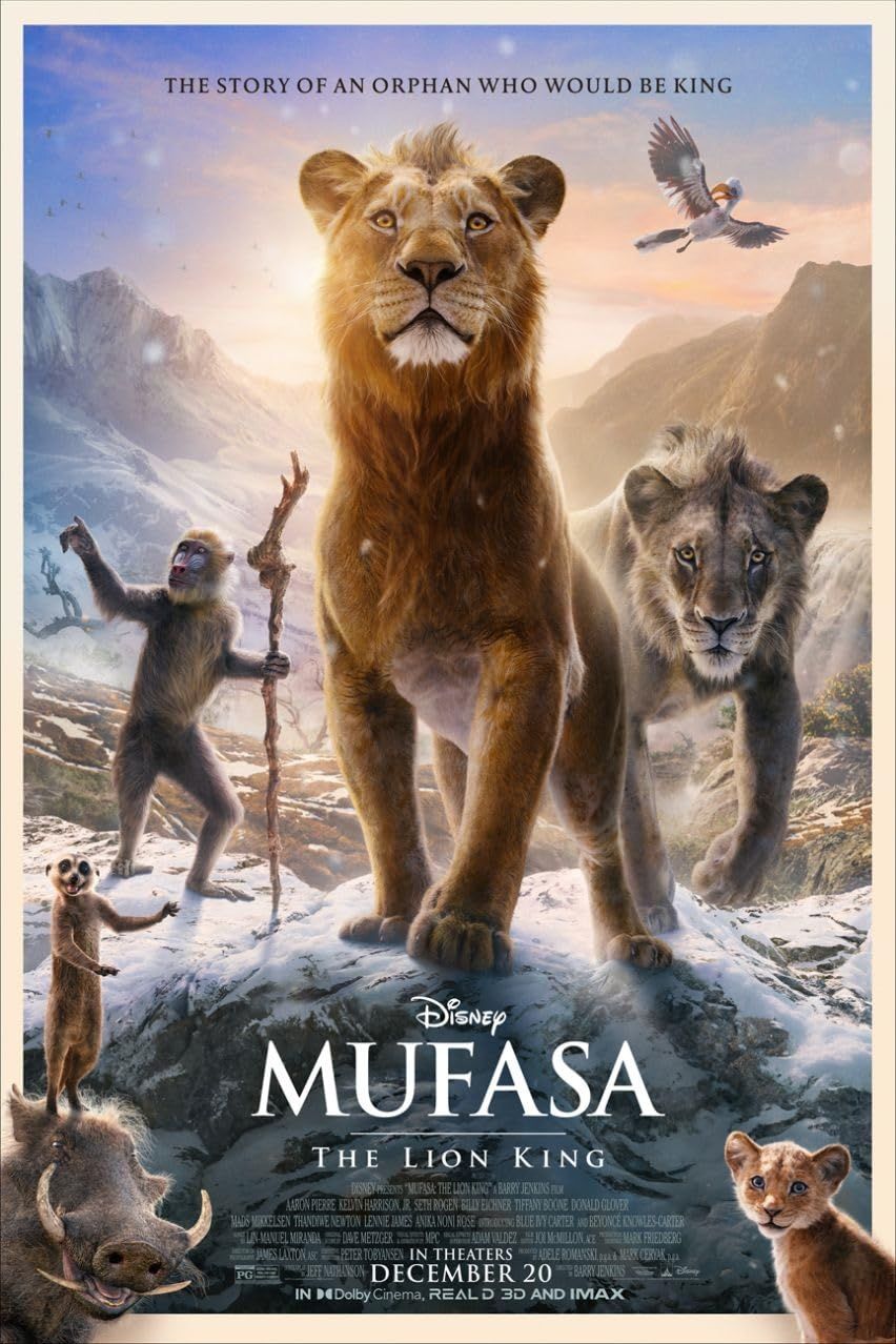 Mufasa: The Lion King (2024) Hindi ORG Dubbed Full Movie HDRip