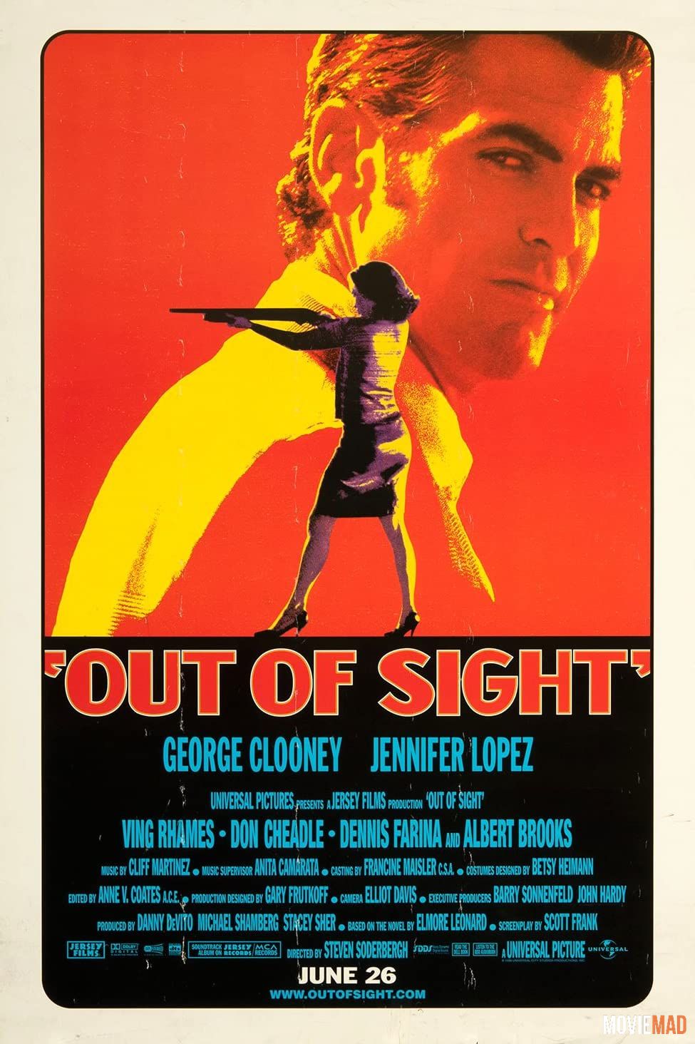 Out of Sight 1998  Hindi Dubbed 480p 720p Full Movie