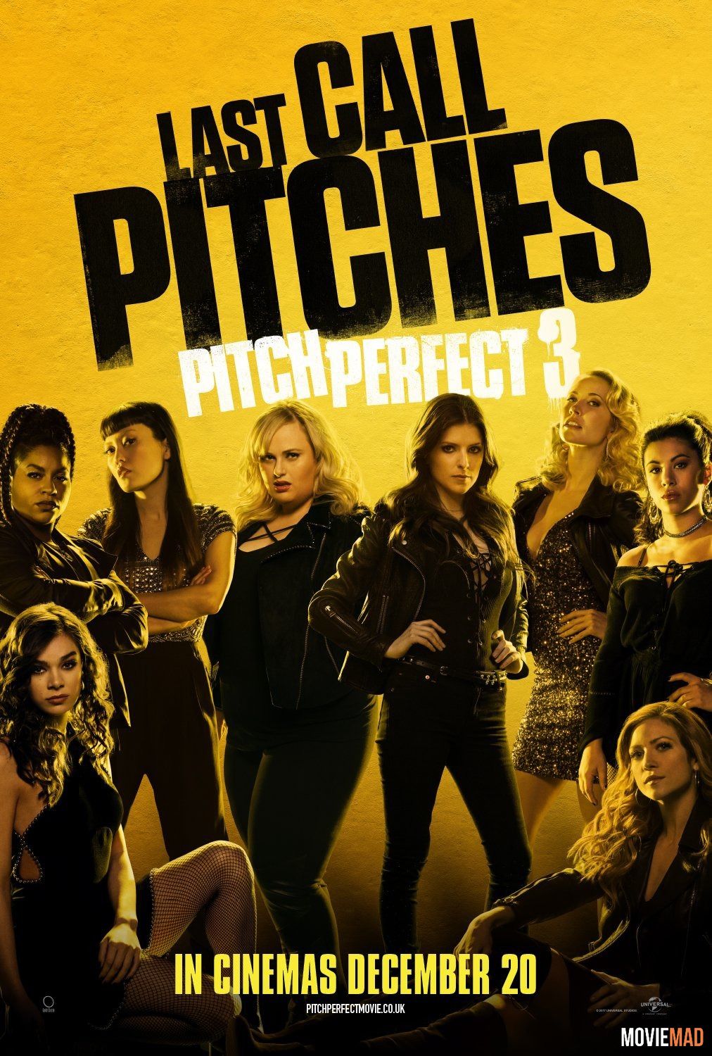 Pitch Perfect 3 2017 BluRay Hindi Dubbed 720p 480p x264 ESubs