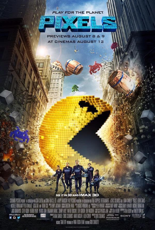 Pixels (2015) Hindi ORG Dubbed Full Movie BluRay