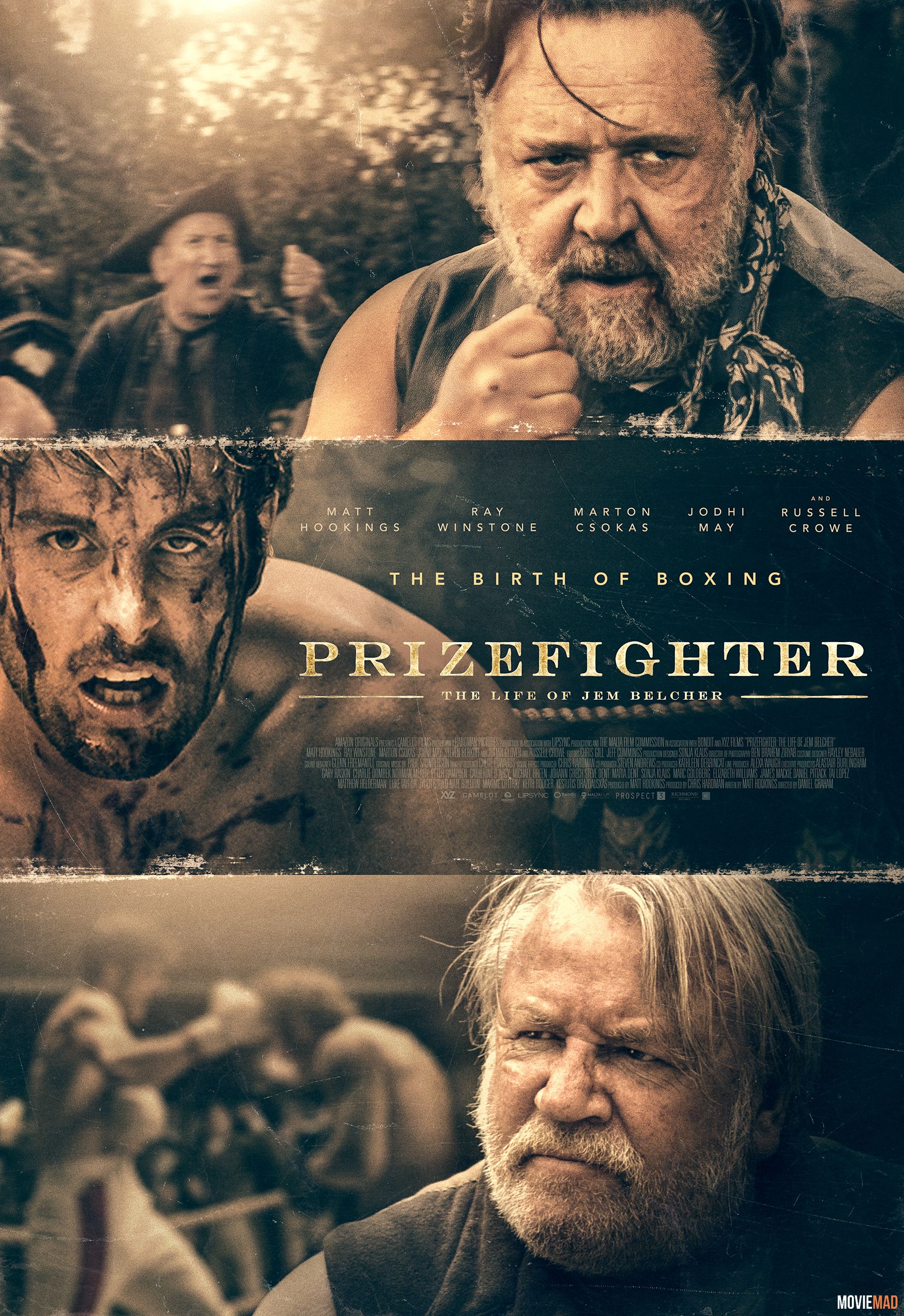 Prizefighter The Life of Jem Belcher 2022 Telegu (Voice Over) Dubbed WEBRip Full Movie 720p 480p