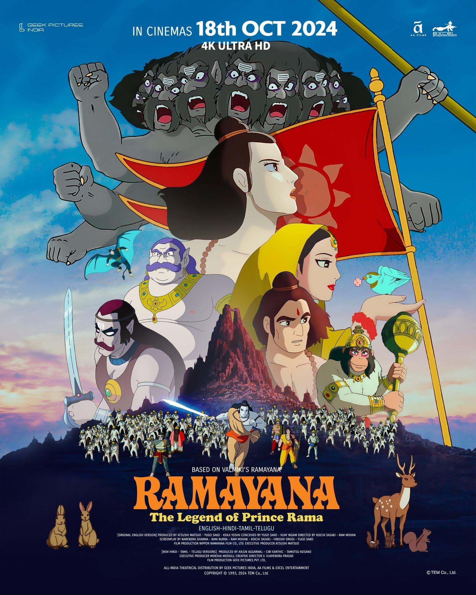 Ramayana (2025) REMASTER Hindi ORG Dubbed Full Movie HDRip