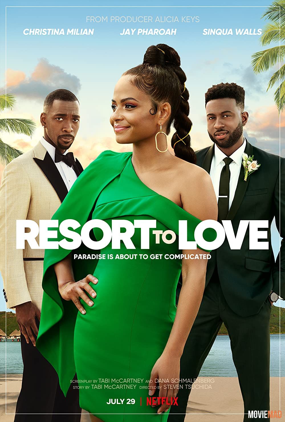 Resort to Love 2021 Hindi Dubbed ORG WEB DL Full Movie 720p 480p